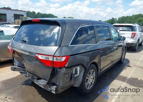 2012 Honda Odyssey Ex-L z USA, uszkodzony, nr VIN 5FNRL5H67CB105175